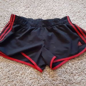 Black Adidas dolphin shorts